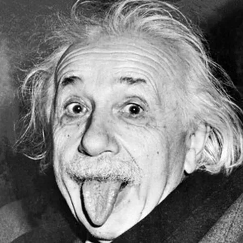 Retrato de Albert Einstein