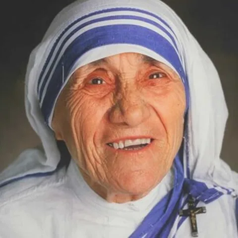 Retrato de Madre Teresa