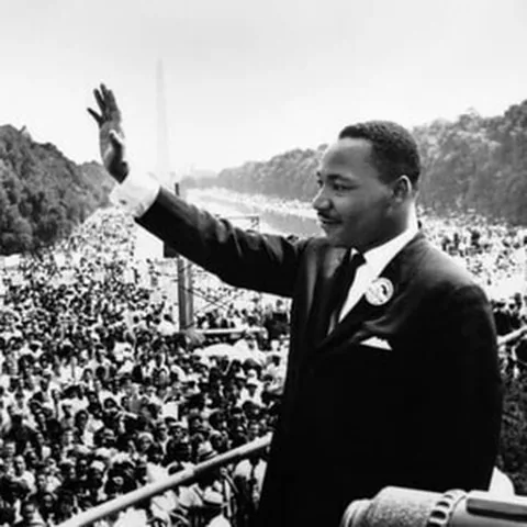 Retrato de Martin Luther King