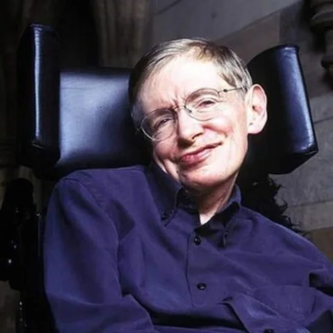 Retrato de Stephen Hawking